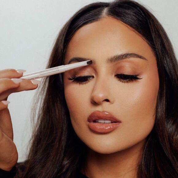 Dominique Cosmetics Brow Frame 4-in-1 Eyebrow Pencil in Cool Deep Brown NEW - Picture 9 of 11